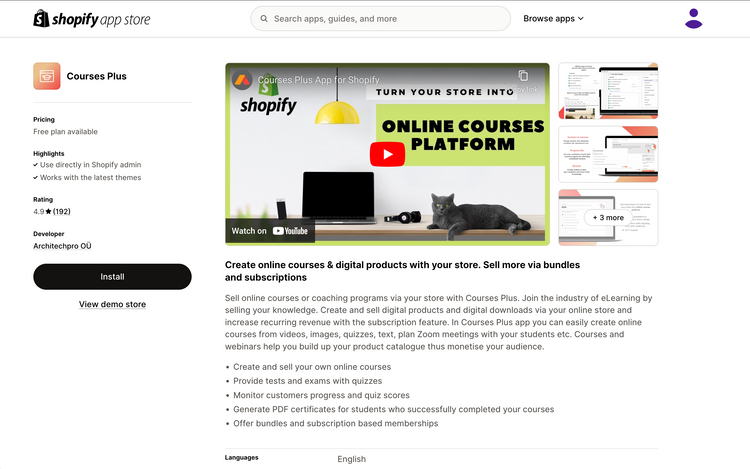Courses Plus