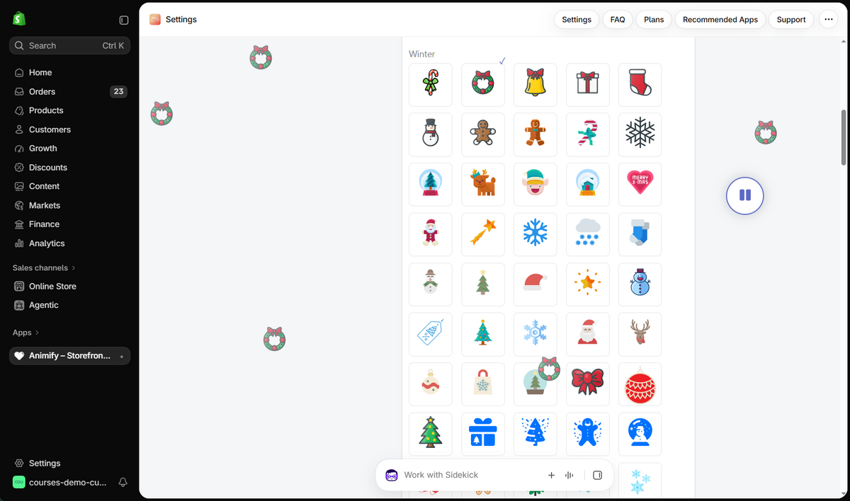 Animify – Storefront Animation setup in Shopify